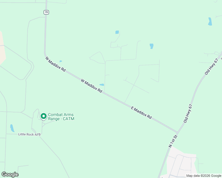 map of restaurants, bars, coffee shops, grocery stores, and more near 110 East Maddox Road in Jacksonville