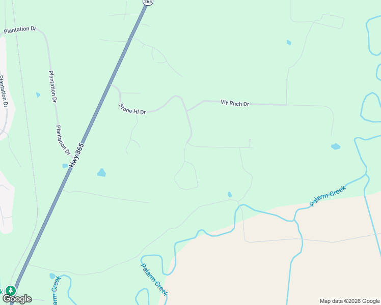 map of restaurants, bars, coffee shops, grocery stores, and more near Valley Ranch Drive in Mayflower