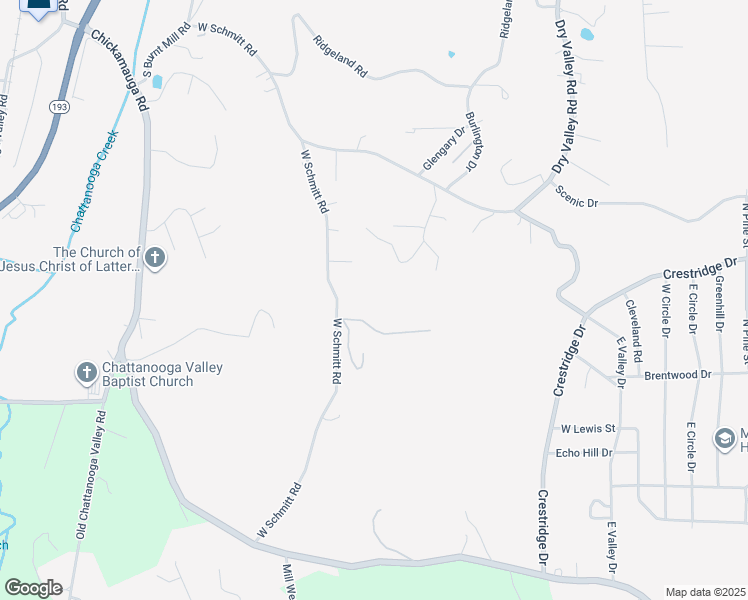 map of restaurants, bars, coffee shops, grocery stores, and more near 73 Berry Road in Rossville