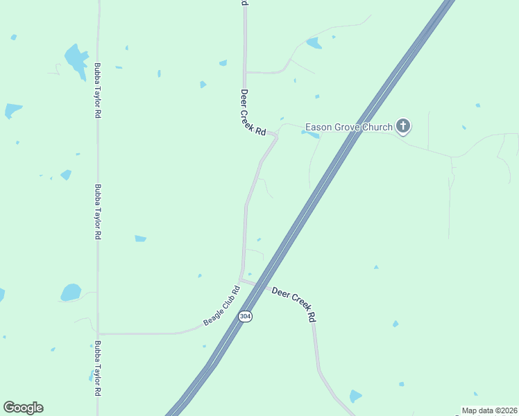 map of restaurants, bars, coffee shops, grocery stores, and more near 1650 Deer Creek Road in Byhalia