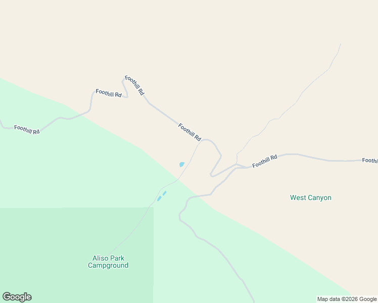 map of restaurants, bars, coffee shops, grocery stores, and more near Foothill Road in Cuyama