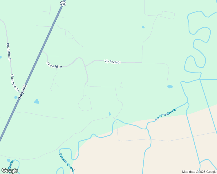 map of restaurants, bars, coffee shops, grocery stores, and more near Valley Ranch Drive in Mayflower