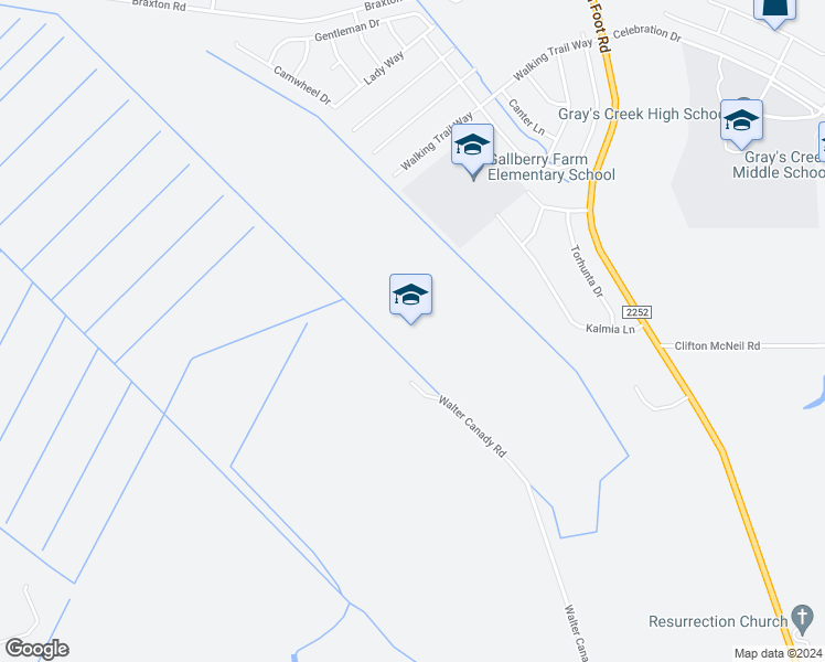 map of restaurants, bars, coffee shops, grocery stores, and more near 1715 Man-O-War Drive in Hope Mills