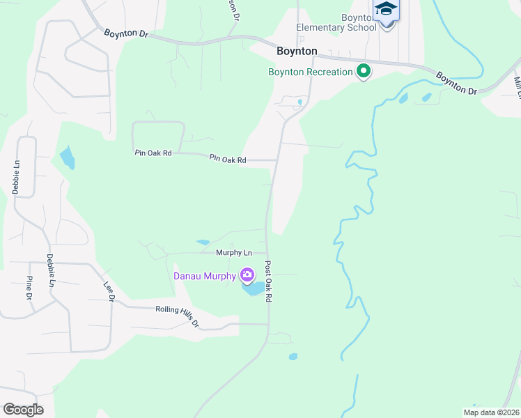 map of restaurants, bars, coffee shops, grocery stores, and more near 64 Tanner Lane in Ringgold