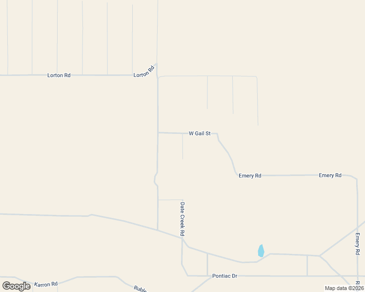 map of restaurants, bars, coffee shops, grocery stores, and more near South Date Creek Road in Mohave County