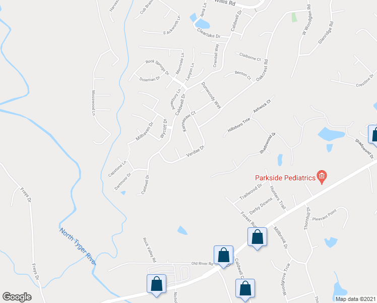 map of restaurants, bars, coffee shops, grocery stores, and more near 364 Kennesaw Court in Spartanburg