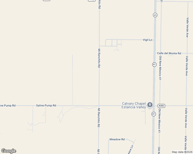 map of restaurants, bars, coffee shops, grocery stores, and more near Mi Ranchito Road in Moriarty