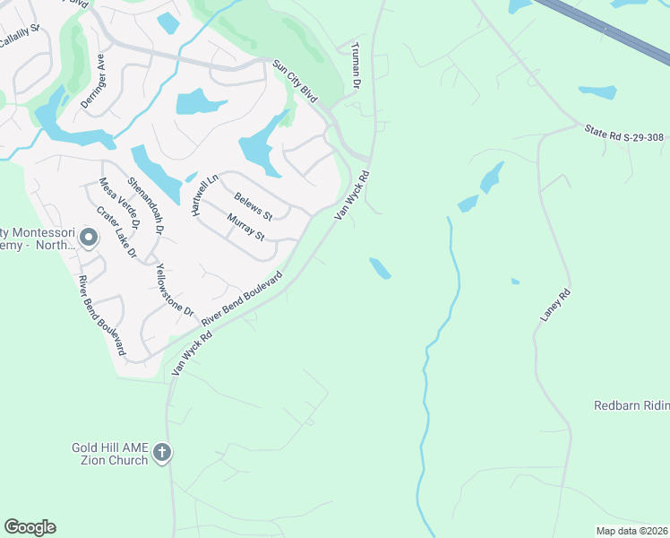 map of restaurants, bars, coffee shops, grocery stores, and more near 9562 Van Wyck Road in Lancaster