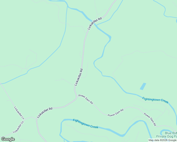 map of restaurants, bars, coffee shops, grocery stores, and more near 154 Miracle Lane in Blue Ridge