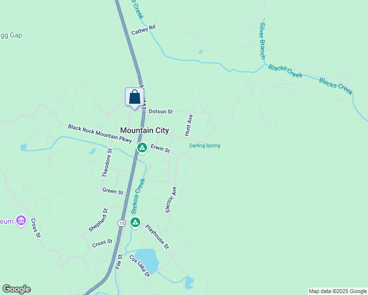map of restaurants, bars, coffee shops, grocery stores, and more near 507 Electric Avenue in Clayton