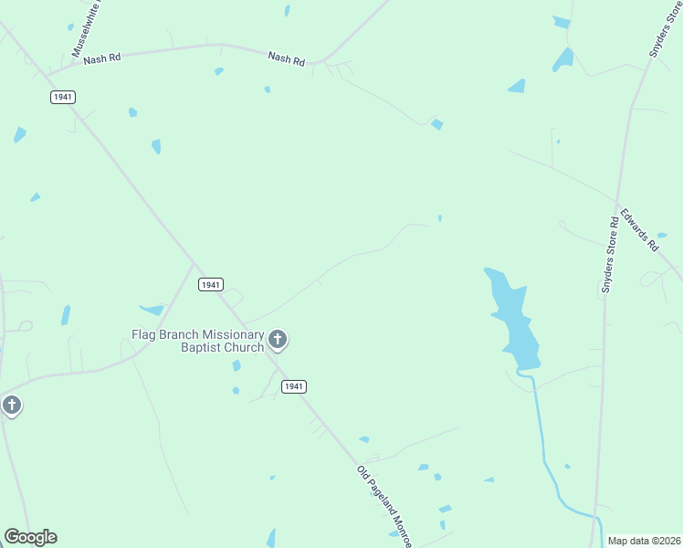 map of restaurants, bars, coffee shops, grocery stores, and more near 2716 L J Whitley Road in Monroe