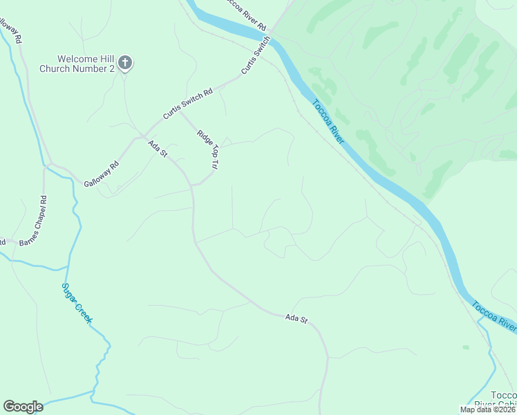map of restaurants, bars, coffee shops, grocery stores, and more near 67 Winding Creek Road in Blue Ridge