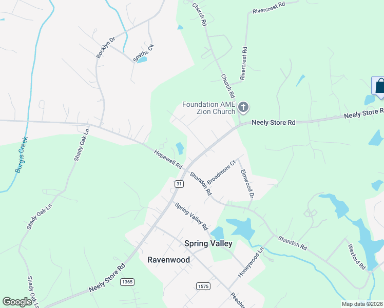 map of restaurants, bars, coffee shops, grocery stores, and more near 1715 Neely Store Road in Rock Hill
