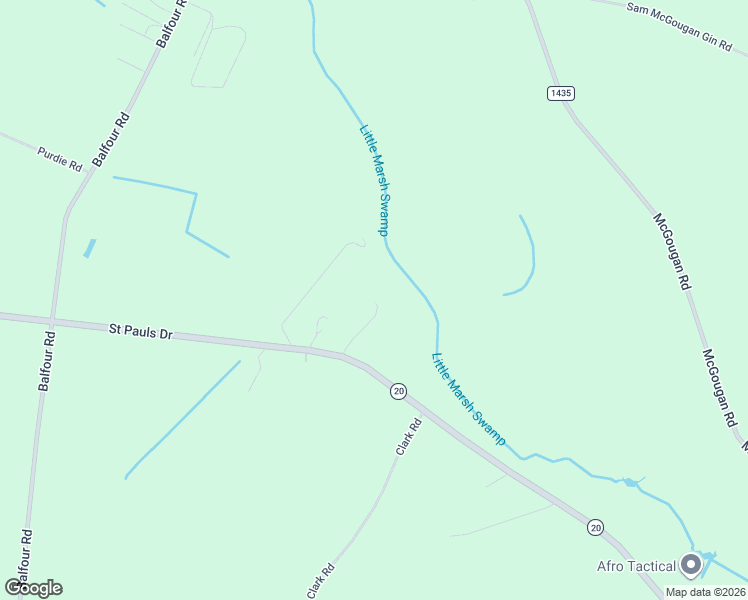 map of restaurants, bars, coffee shops, grocery stores, and more near B Tool Shed Drive in Lumber Bridge