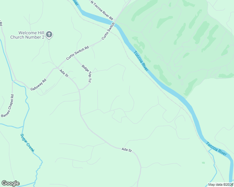 map of restaurants, bars, coffee shops, grocery stores, and more near 67 Winding Creek Road in Blue Ridge