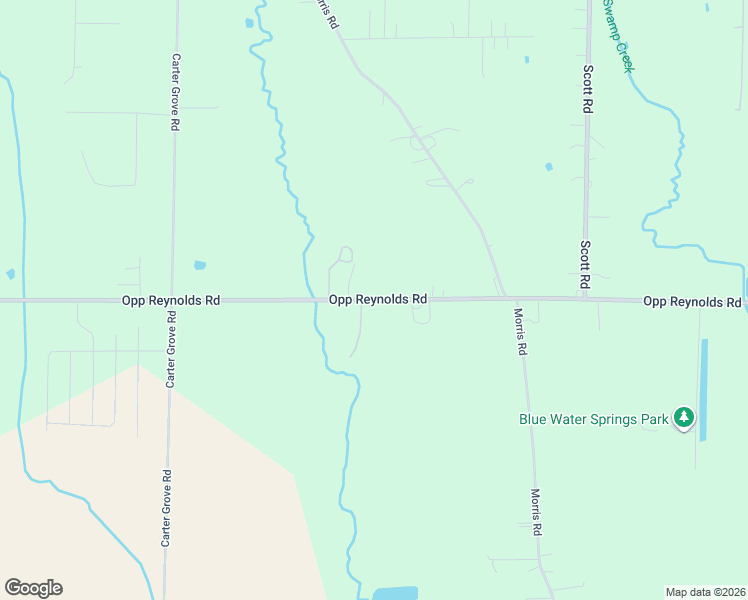 map of restaurants, bars, coffee shops, grocery stores, and more near Opp Reynolds Road in Toney