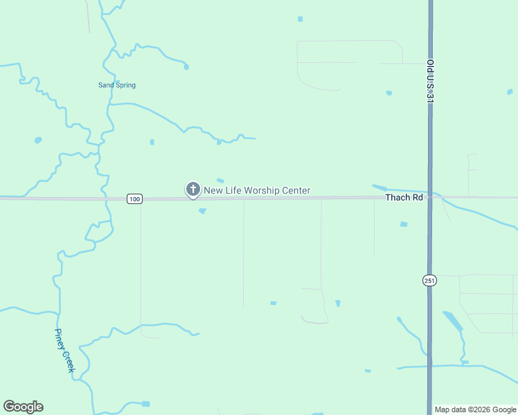 map of restaurants, bars, coffee shops, grocery stores, and more near 27520 Thach Road in Athens