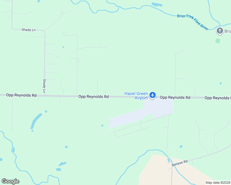 map of restaurants, bars, coffee shops, grocery stores, and more near 375 Opp Reynolds Road in Hazel Green
