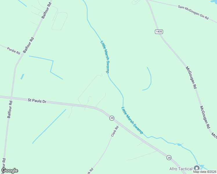 map of restaurants, bars, coffee shops, grocery stores, and more near B Tool Shed Drive in Lumber Bridge