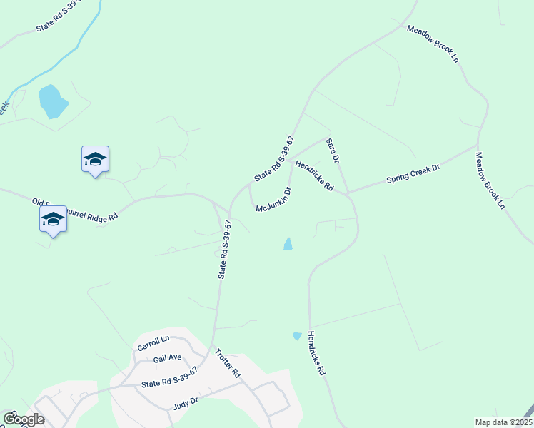 map of restaurants, bars, coffee shops, grocery stores, and more near 126 McJunkin Drive in Pickens
