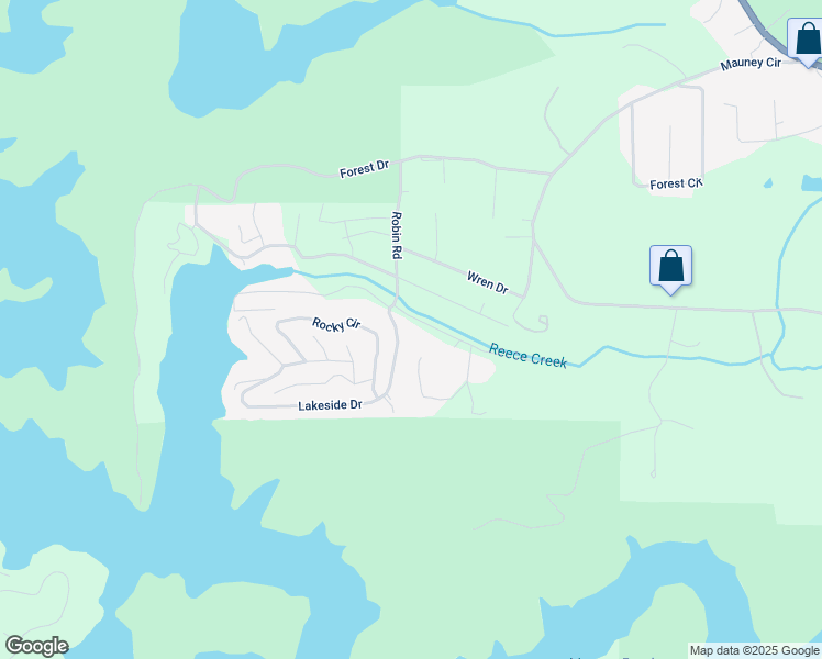 map of restaurants, bars, coffee shops, grocery stores, and more near 4662 Reece Creek Road East in Blairsville