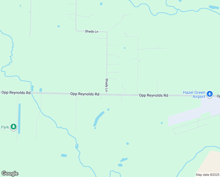 map of restaurants, bars, coffee shops, grocery stores, and more near 733 Opp Reynolds Road in Hazel Green