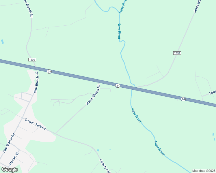 map of restaurants, bars, coffee shops, grocery stores, and more near 861 Beulaville Highway in Richlands