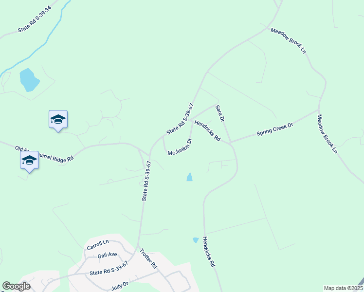 map of restaurants, bars, coffee shops, grocery stores, and more near 126 McJunkin Drive in Pickens