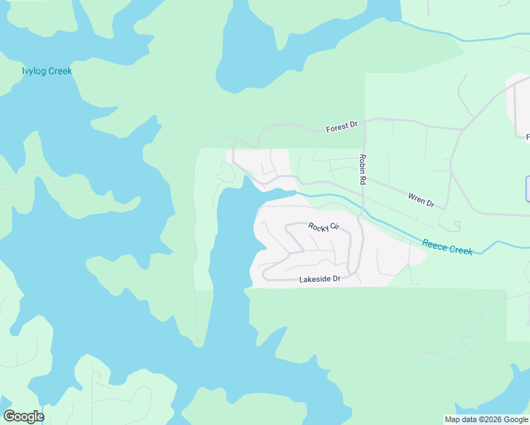 map of restaurants, bars, coffee shops, grocery stores, and more near 5020 Reece Creek Road West in Blairsville