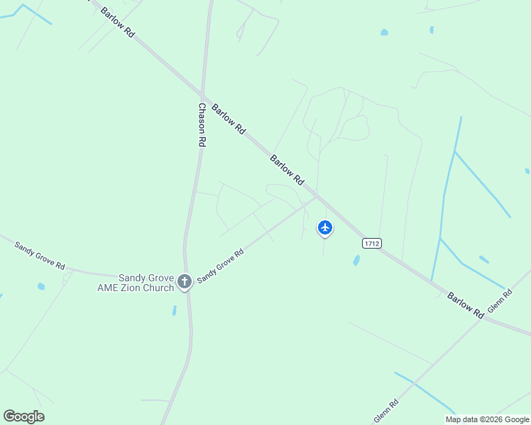map of restaurants, bars, coffee shops, grocery stores, and more near 214 Sandy Grove Road in Parkton