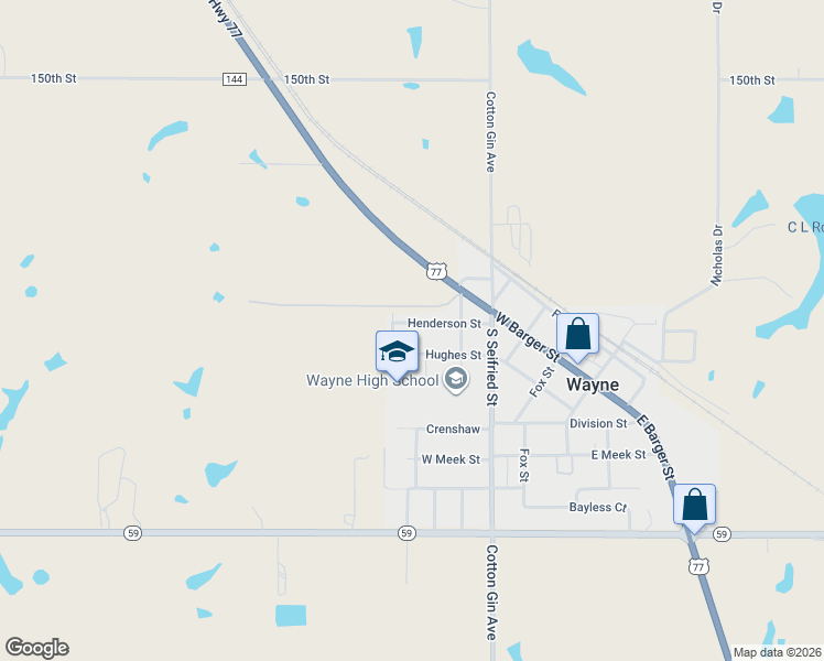 map of restaurants, bars, coffee shops, grocery stores, and more near 416 Henderson Street in Wayne