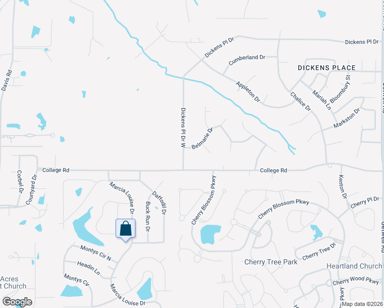 map of restaurants, bars, coffee shops, grocery stores, and more near 2091 Belmarie Cove in Southaven