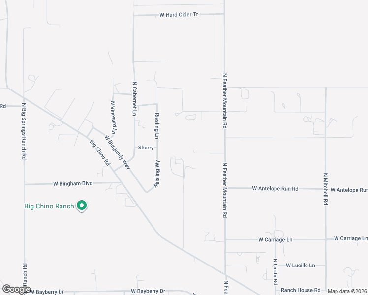 map of restaurants, bars, coffee shops, grocery stores, and more near 25600 North Feather Mountain Road in Paulden