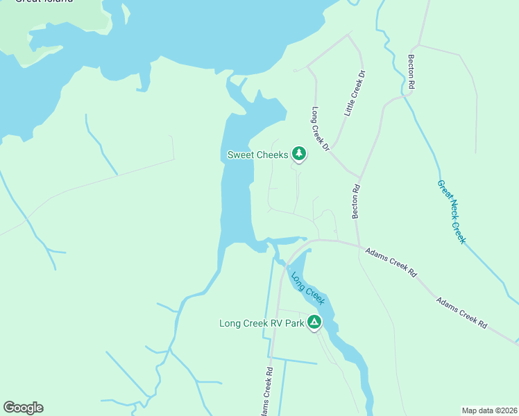 map of restaurants, bars, coffee shops, grocery stores, and more near 305 Taylor Road in Havelock