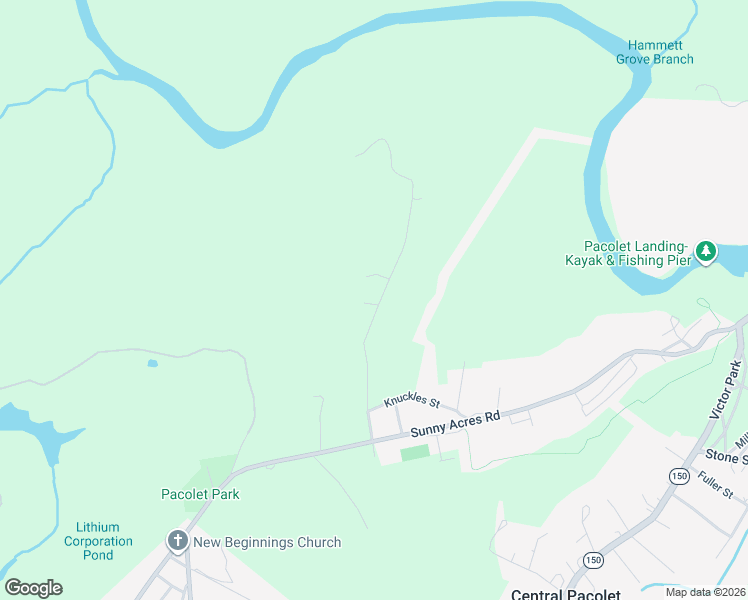 map of restaurants, bars, coffee shops, grocery stores, and more near 311 Brown Mill Road in Pacolet