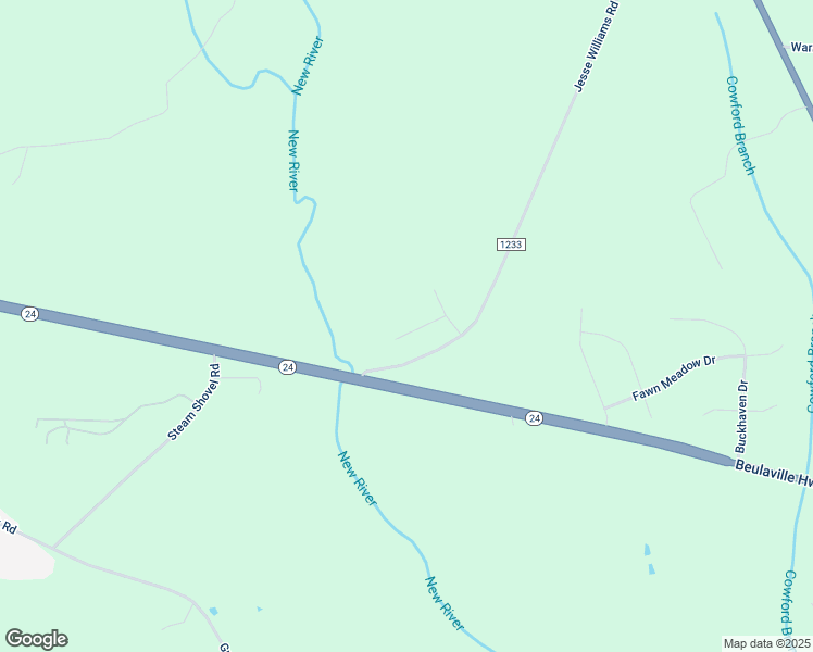 map of restaurants, bars, coffee shops, grocery stores, and more near 208 Classy Court in Richlands