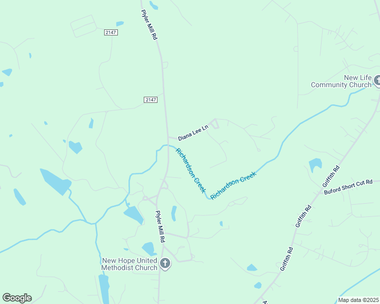 map of restaurants, bars, coffee shops, grocery stores, and more near 1221 Diana Lee Lane in Monroe