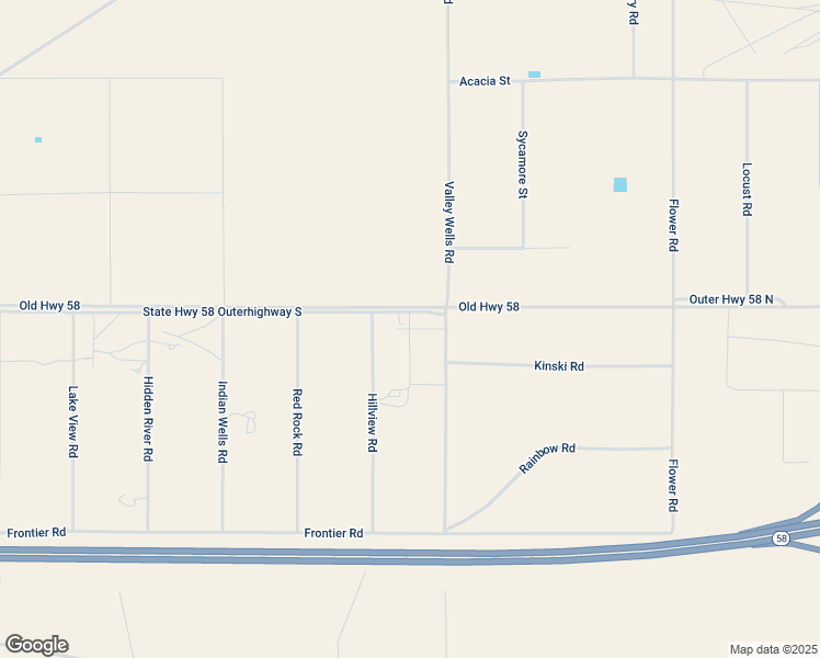 map of restaurants, bars, coffee shops, grocery stores, and more near Sunset View Road in San Bernardino County