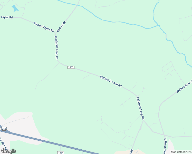 map of restaurants, bars, coffee shops, grocery stores, and more near 555 Richlands Loop Road in Richlands