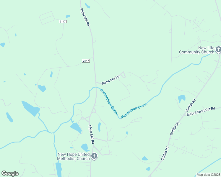 map of restaurants, bars, coffee shops, grocery stores, and more near 1221 Diana Lee Lane in Monroe