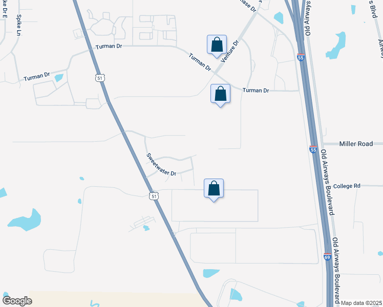 map of restaurants, bars, coffee shops, grocery stores, and more near 740 Lakemont Drive in Southaven