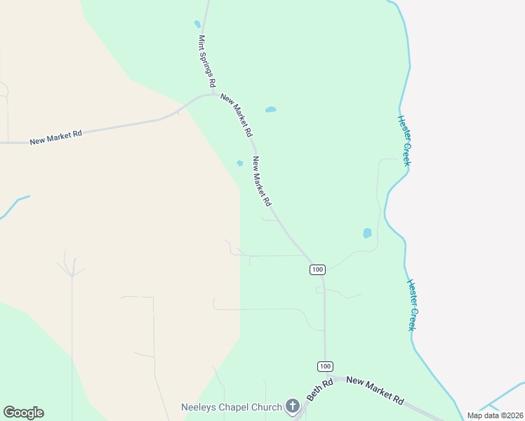 map of restaurants, bars, coffee shops, grocery stores, and more near 1038 New Market Road in New Market