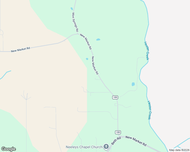 map of restaurants, bars, coffee shops, grocery stores, and more near 1038 New Market Road in New Market