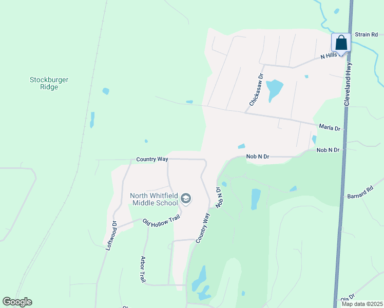 map of restaurants, bars, coffee shops, grocery stores, and more near 4254 Country Way in Cohutta