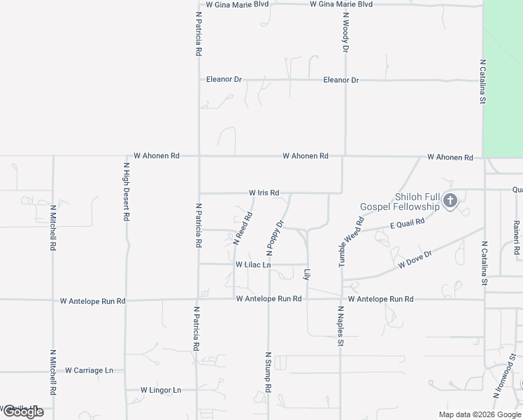 map of restaurants, bars, coffee shops, grocery stores, and more near 25785 North Reed Road in Paulden
