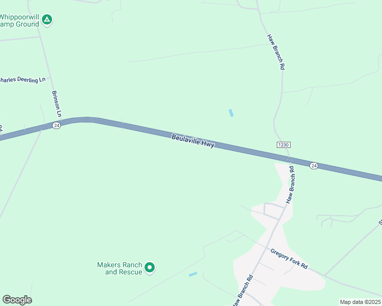 map of restaurants, bars, coffee shops, grocery stores, and more near 1337 Beulaville Highway in Beulaville