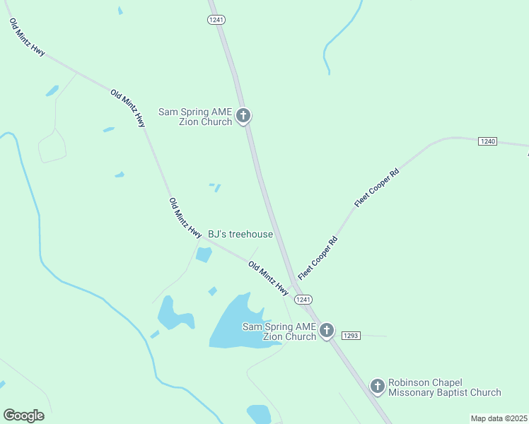 map of restaurants, bars, coffee shops, grocery stores, and more near 2620 Claudes Drag Road in Roseboro