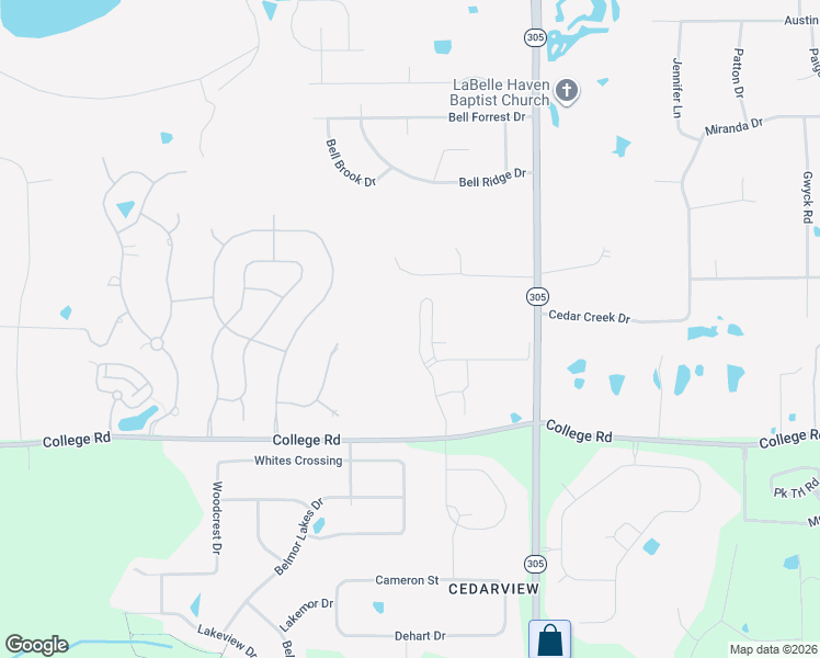 map of restaurants, bars, coffee shops, grocery stores, and more near 8730 College Road in Olive Branch
