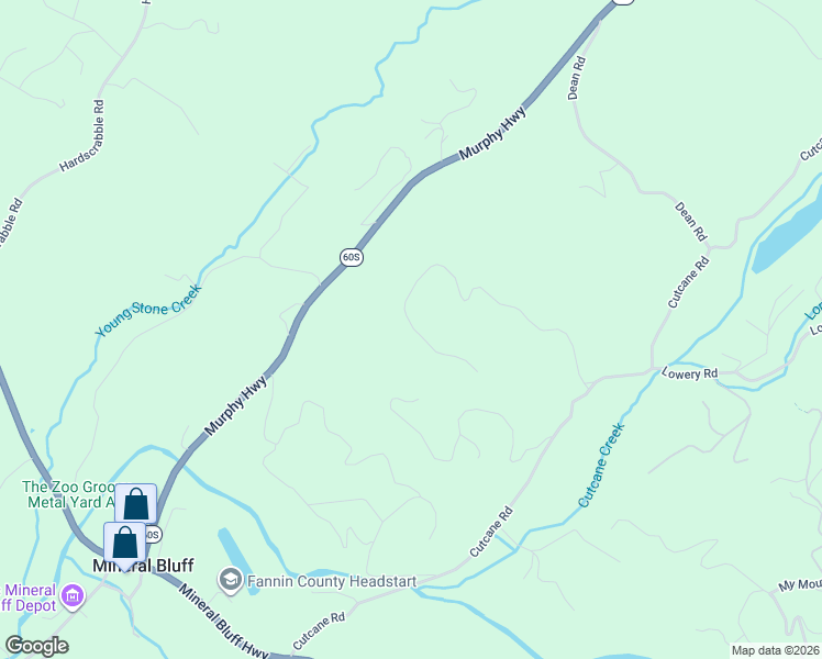 map of restaurants, bars, coffee shops, grocery stores, and more near 653 Tanglewood Drive in Blue Ridge