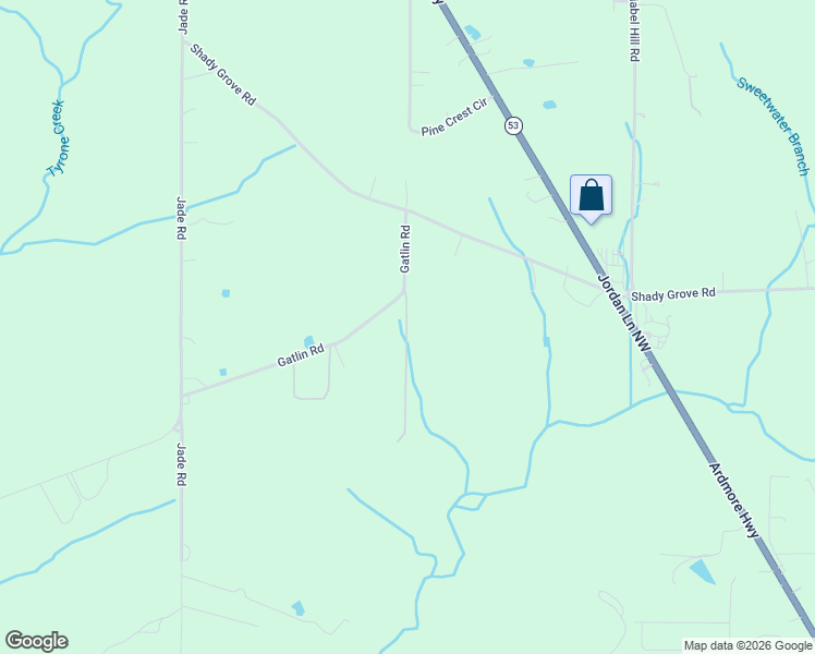 map of restaurants, bars, coffee shops, grocery stores, and more near Gray Drive in Madison County